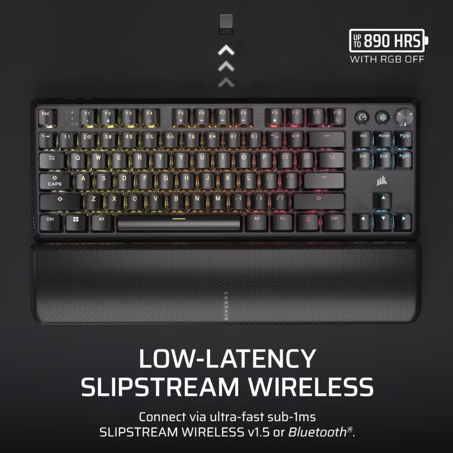 OFERTAS GAMER Corsair Teclado Mecánico K70 CORE TKL WIRELESS RGB Switch MLX RED (ENG) ETCHILE Corsair Teclado Mecánico K70 CORE TKL WIRELESS RGB Switch MLX RED (ENG) - Imagen 13