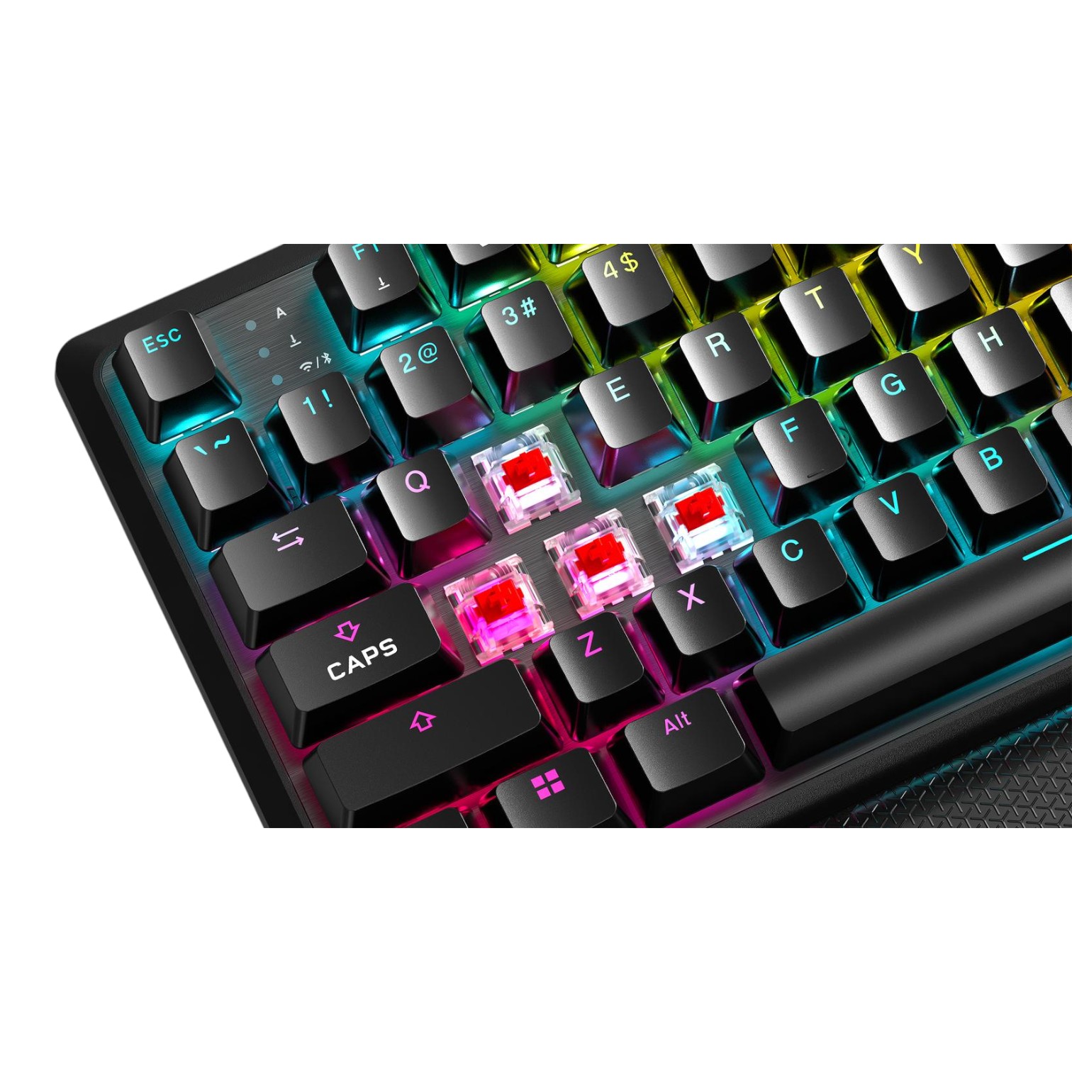 OFERTAS GAMER Corsair Teclado Mecánico K70 CORE TKL WIRELESS RGB Switch MLX RED (ENG) ETCHILE Corsair Teclado Mecánico K70 CORE TKL WIRELESS RGB Switch MLX RED (ENG) - Imagen 6