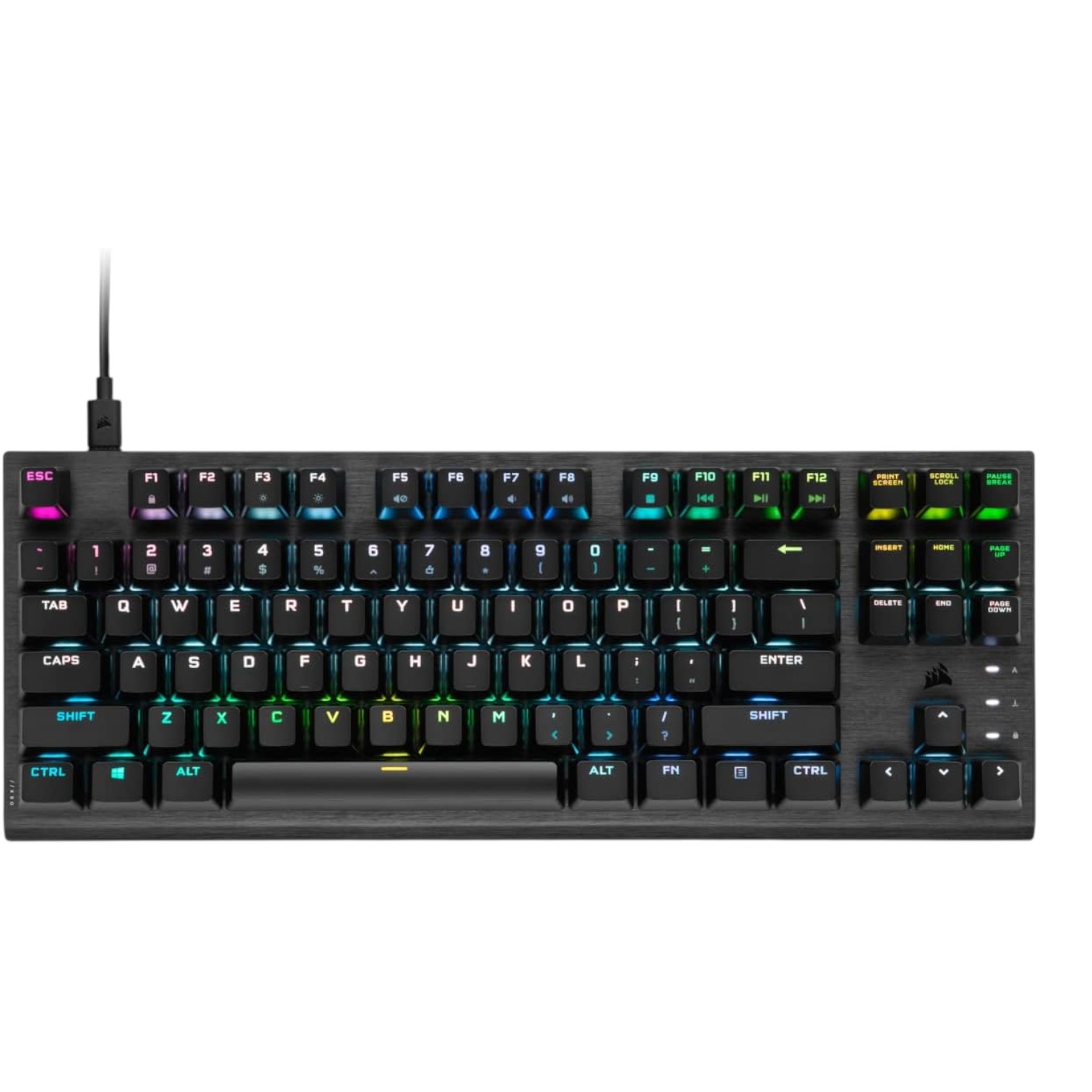 OFERTAS GAMER Corsair Teclado Mecánico K70 CORE TKL WIRELESS RGB Switch MLX RED (ENG) ETCHILE Corsair Teclado Mecánico K70 CORE TKL WIRELESS RGB Switch MLX RED (ENG) - Imagen 4