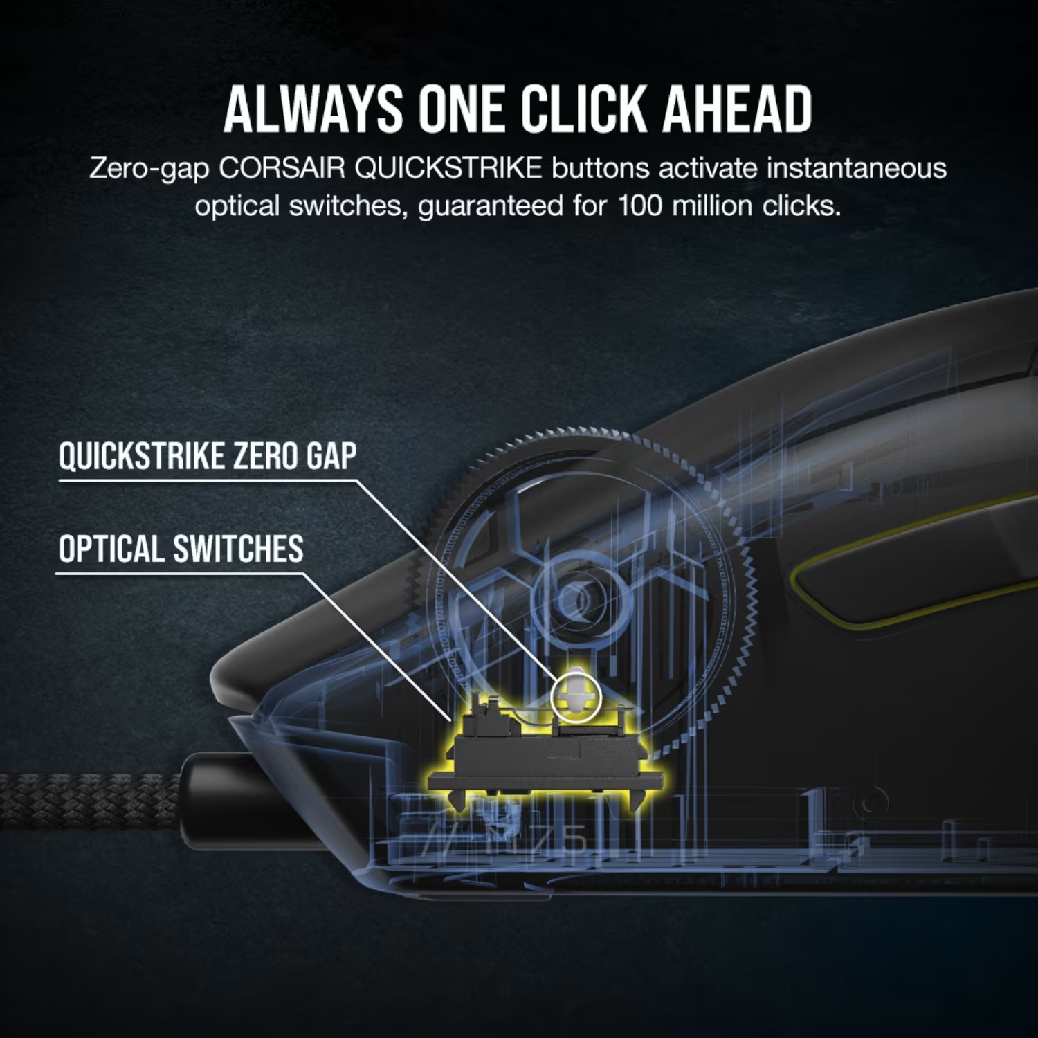 Mouse Corsair Mouse Gamer M75 Lightweight RGB Gaming Mouse 74g FPS Play 26000 DPI 8K ETCHILE Corsair Mouse Gamer M75 Lightweight RGB Gaming Mouse 74g FPS Play 26000 DPI 8K - Imagen 9