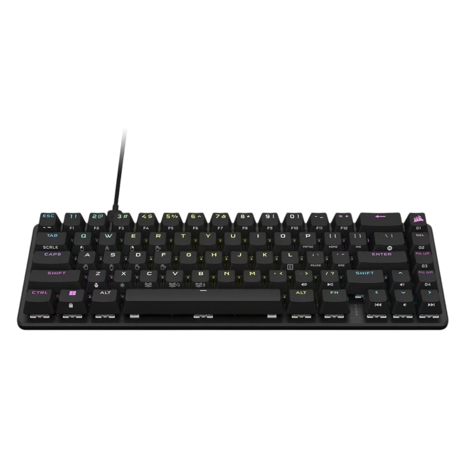 OFERTAS GAMER Corsair Teclado Óptico-Mecánico Gamer K65 PRO MINI RGB 65% Switch Ópticos OPX Black (ENG) ETCHILE Corsair Teclado Óptico-Mecánico Gamer K65 PRO MINI RGB 65% Switch Ópticos OPX Black (ENG) - Imagen 3