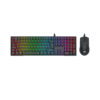 Redragon KIT Gaming Essentials Teclado K668 FULL SIZE y Mouse M724 con cable WIRED S146-SP