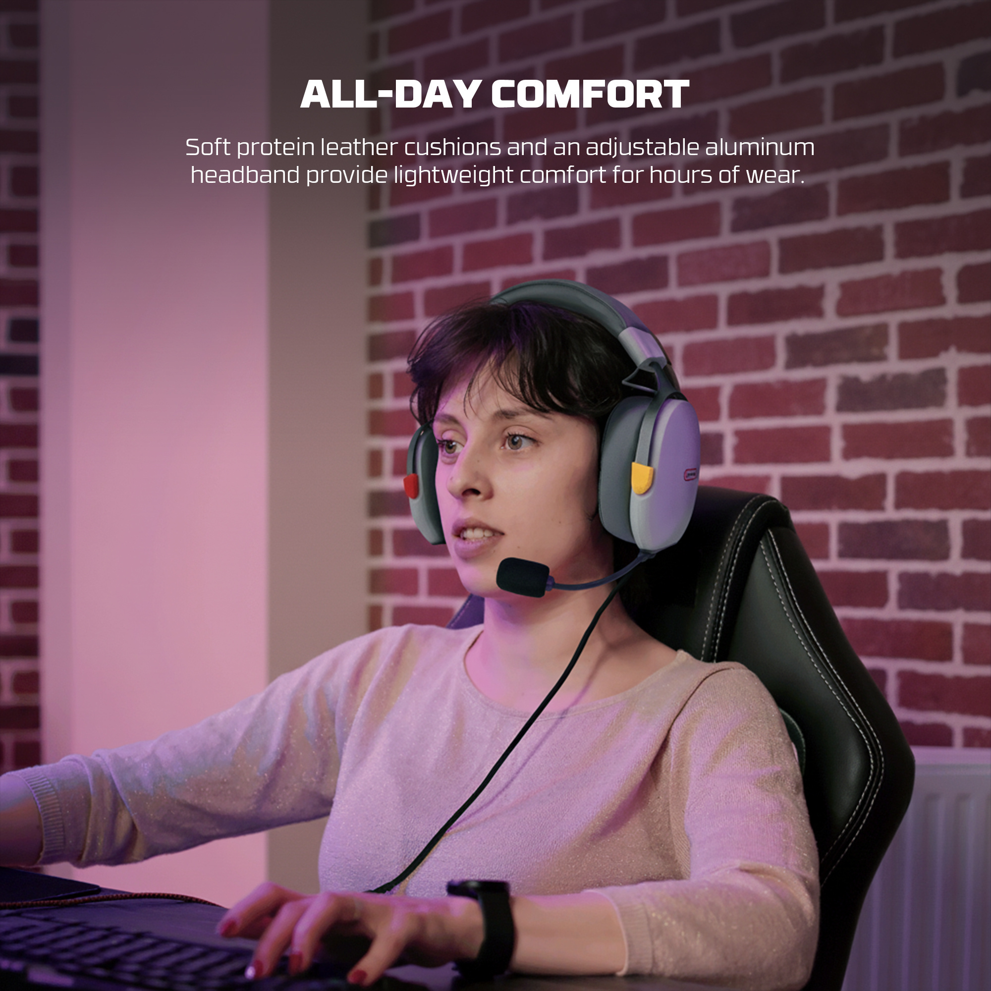 Audífonos Fantech Audífonos Gamer WHG06 Inalámbricos Carbon PRO SNES Edition Supermaxfit Grey ETCHILE Fantech Audífonos Gamer WHG06 Inalámbricos Carbon PRO SNES Edition Supermaxfit Grey - Imagen 8