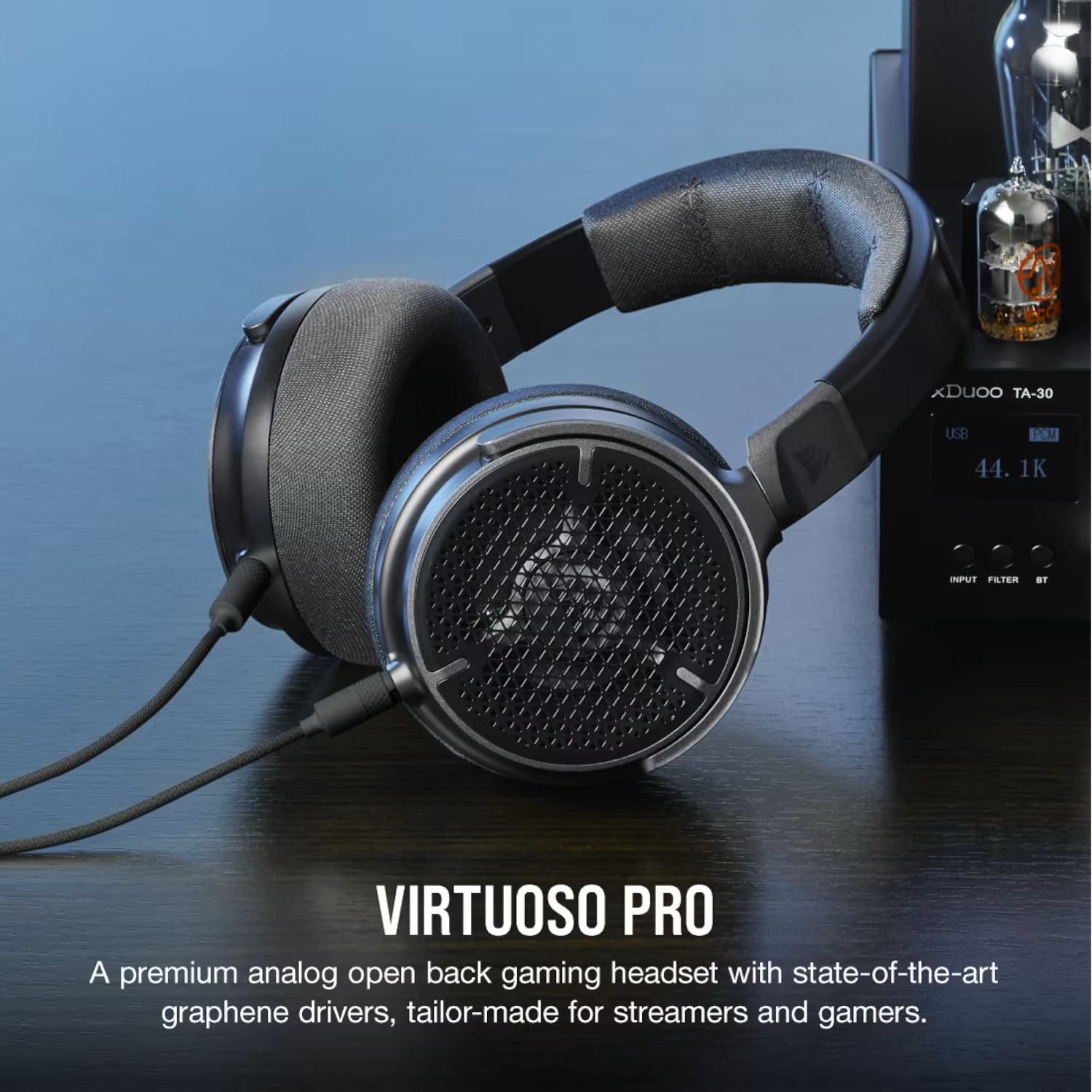 Audífonos Corsair Audífonos Gamer VIRTUOSO PRO Open Back Streaming/Gaming Headset Carbon ETCHILE Corsair Audífonos Gamer VIRTUOSO PRO Open Back Streaming/Gaming Headset Carbon - Imagen 11
