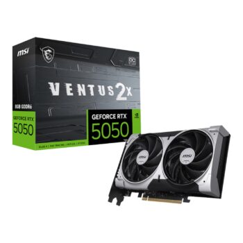 MSI Tarjeta de Video GPU GeForce NVIDIA RTX 5050 8G GDDR6 Ventus 2X