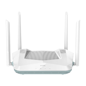 D-Link Router EAGLE PRO AI AX3200 SMART MESH ROUTER R32 Wi-Fi 6 Google/Alexa
