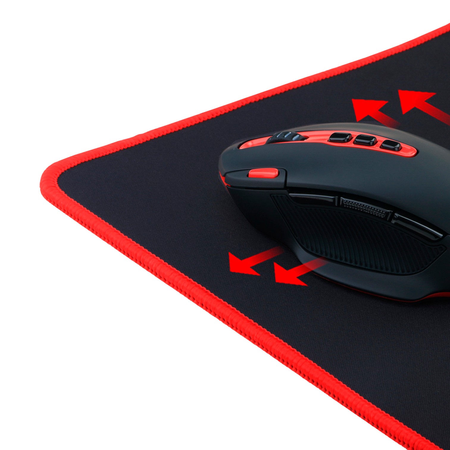 Mouse Pads Redragon Mouse Pad KUNLUN L P006A (88x42x4mm) ETCHILE Redragon Mouse Pad KUNLUN L P006A (88x42x4mm) - Imagen 4