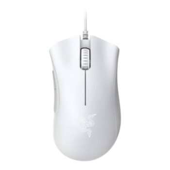 RAZER Mouse Gamer DEATHADDER ESSENTIAL White Edition Ergonomic 6400dpi 5 Botones