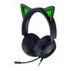 RAZER Audífonos Gamer KRAKEN KITTY V3 X Black 3.5mm Wired Multiplataforma