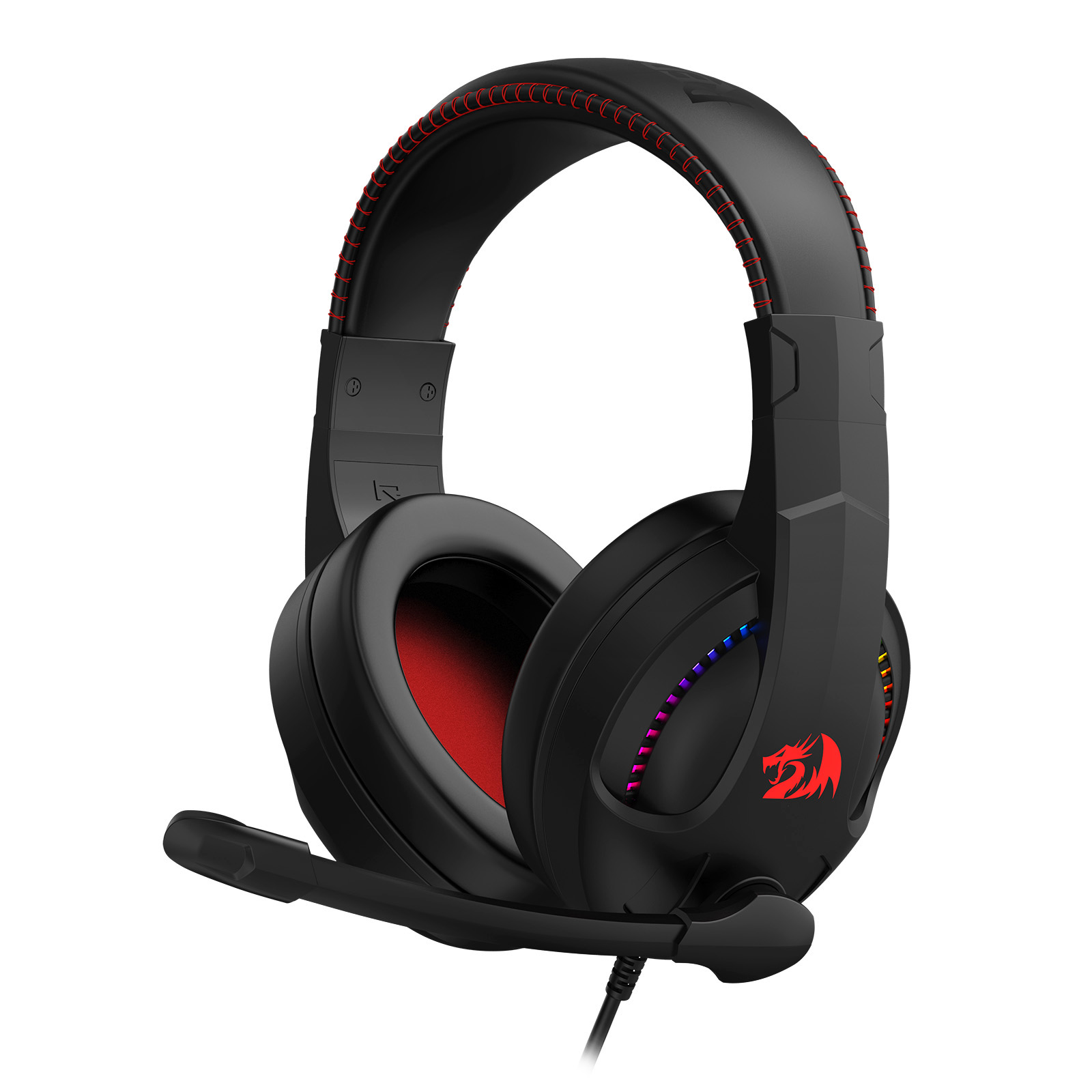 Redragon Audífonos CRONUS Black Gaming Headset H211-RGB Plug 3.5mm