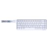 Fantech Teclado Magnético MK811 ATOM HE68 Emerald Switch 8K USB Wired US WHITE