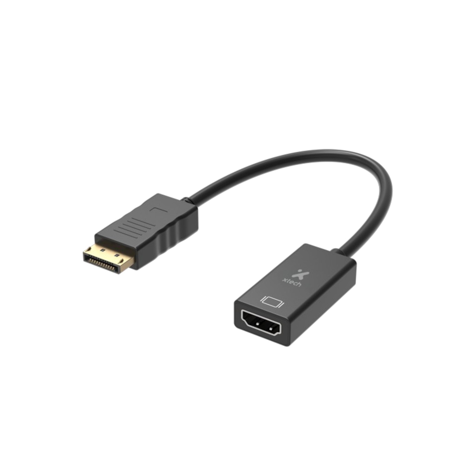 Xtech Adaptador Display Port Macho a HDMI Hembra XTC-378