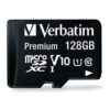 Verbatim Memoria Micro SDXC 128GB Class 10 90mbps con Adaptador