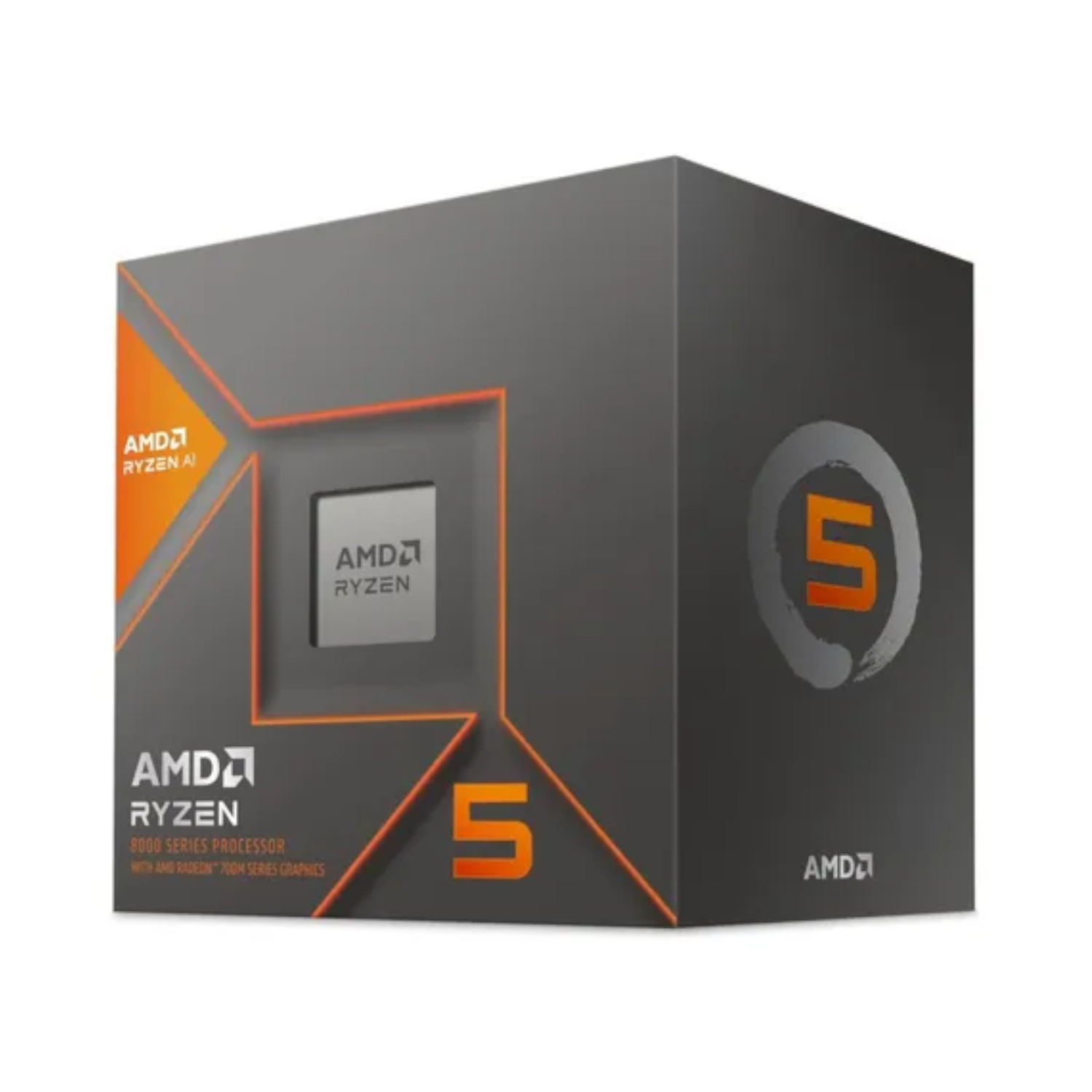 AMD Procesador CPU Ryzen 5 8600G AM5 6 Nucleos 12 Hilos Gráficos Radeon 760M