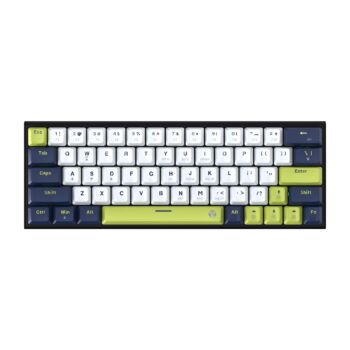 Fantech Teclado Mecánico MK874V2 ATOM63 Mori Edition White (Switch Rosie) ENG