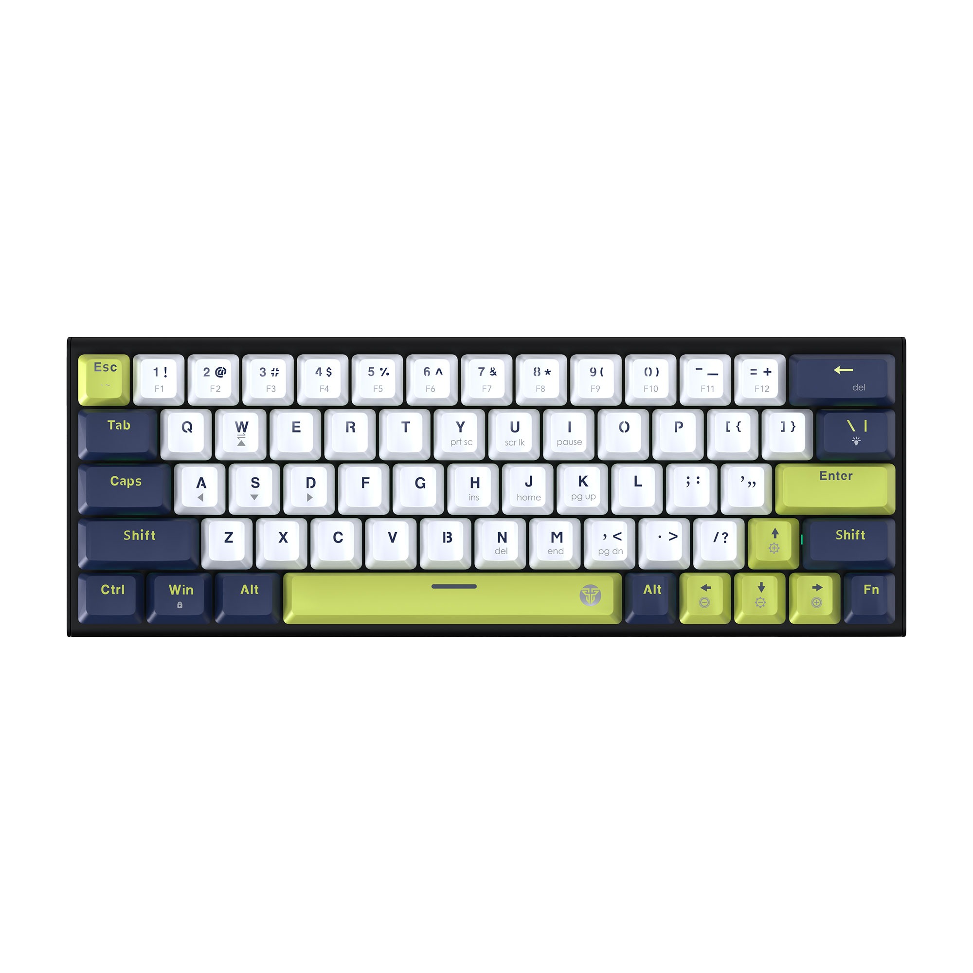 Fantech Teclado Mecánico MK874V2 ATOM63 Mori Edition White (Switch Rosie) ENG