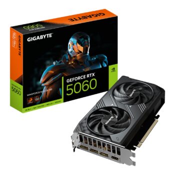 Gigabyte Tarjeta De Video GPU NVIDIA GeForce RTX 5060 WINDFORCE MAX OC 8G