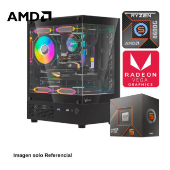 PC GAMER AMD RYZEN 5 8600G 32GB RAM DDR5 480GB M2 NVMe W11