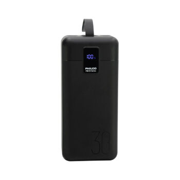 PHILCO Batería Para Celular Externa Powerbank PD 22.5W 30.000 mAh LED PBK25-30K