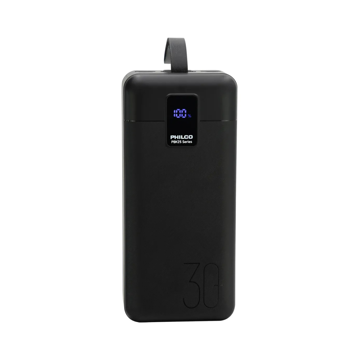 PHILCO Batería Para Celular Externa Powerbank PD 22.5W 30.000 mAh LED PBK25-30K