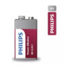 Philips Batería Alcalina 9V Pila/Batería Power Battery