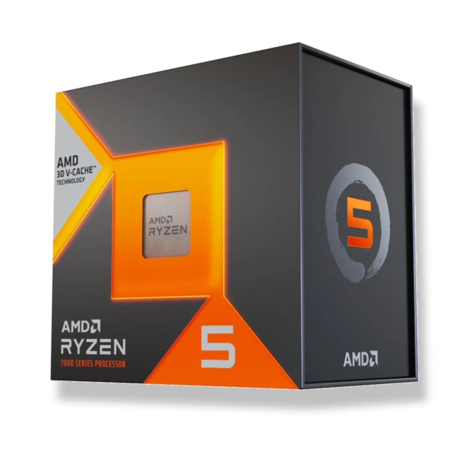 AMD Procesador CPU Ryzen 5 7600X3D 3D V-CACHE Socket AM5 4.1GHz de 6 Cores 12 Threads