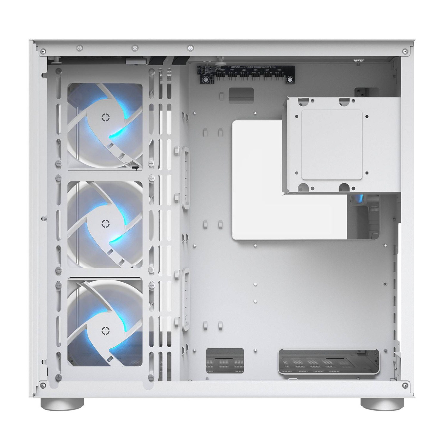 Componentes Cougar Gabinete FV150 RGB White Panorámico Mid Tower Dual Chamber ETCHILE Cougar Gabinete FV150 RGB White Panorámico Mid Tower Dual Chamber - Imagen 13
