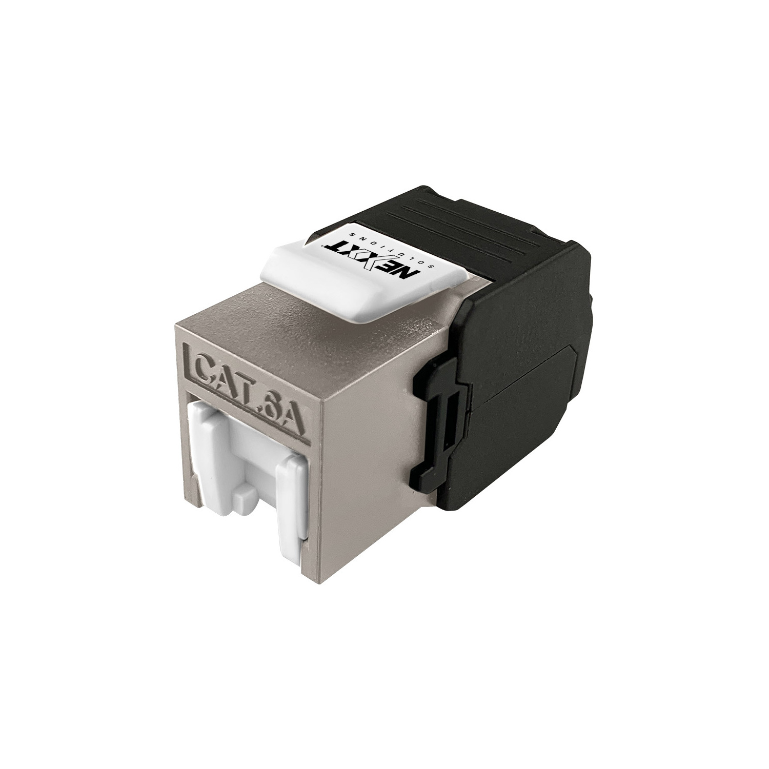 NEXXT Keystone Jack Gray GR Toolless Sin Herramienta CAT6A Professional Series