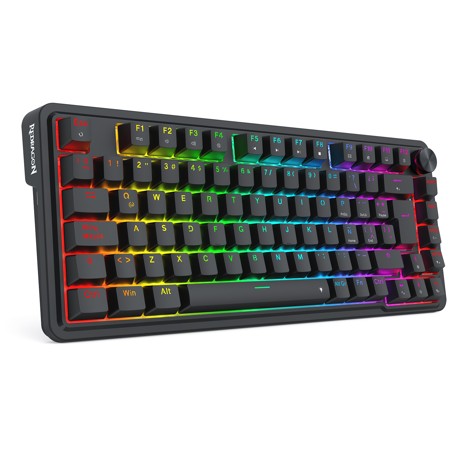 OFERTAS GAMER Redragon Teclado Magnético UCAL K673RGB-M BLACK Español Wired Magnetic ULTRAMAG EPIC Switch ETCHILE Redragon Teclado Magnético UCAL K673RGB-M BLACK Español Wired Magnetic ULTRAMAG EPIC Switch - Imagen 2