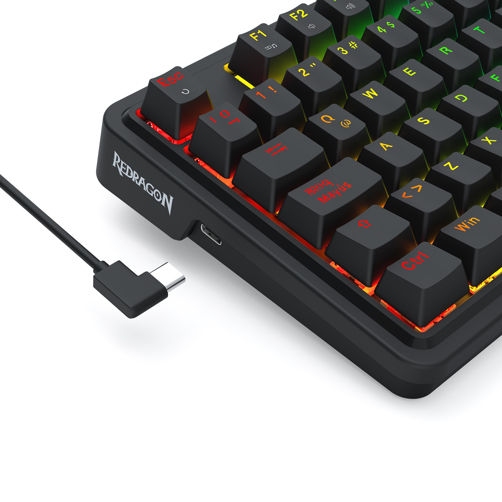OFERTAS GAMER Redragon Teclado Magnético UCAL K673RGB-M BLACK Español Wired Magnetic ULTRAMAG EPIC Switch ETCHILE Redragon Teclado Magnético UCAL K673RGB-M BLACK Español Wired Magnetic ULTRAMAG EPIC Switch - Imagen 10