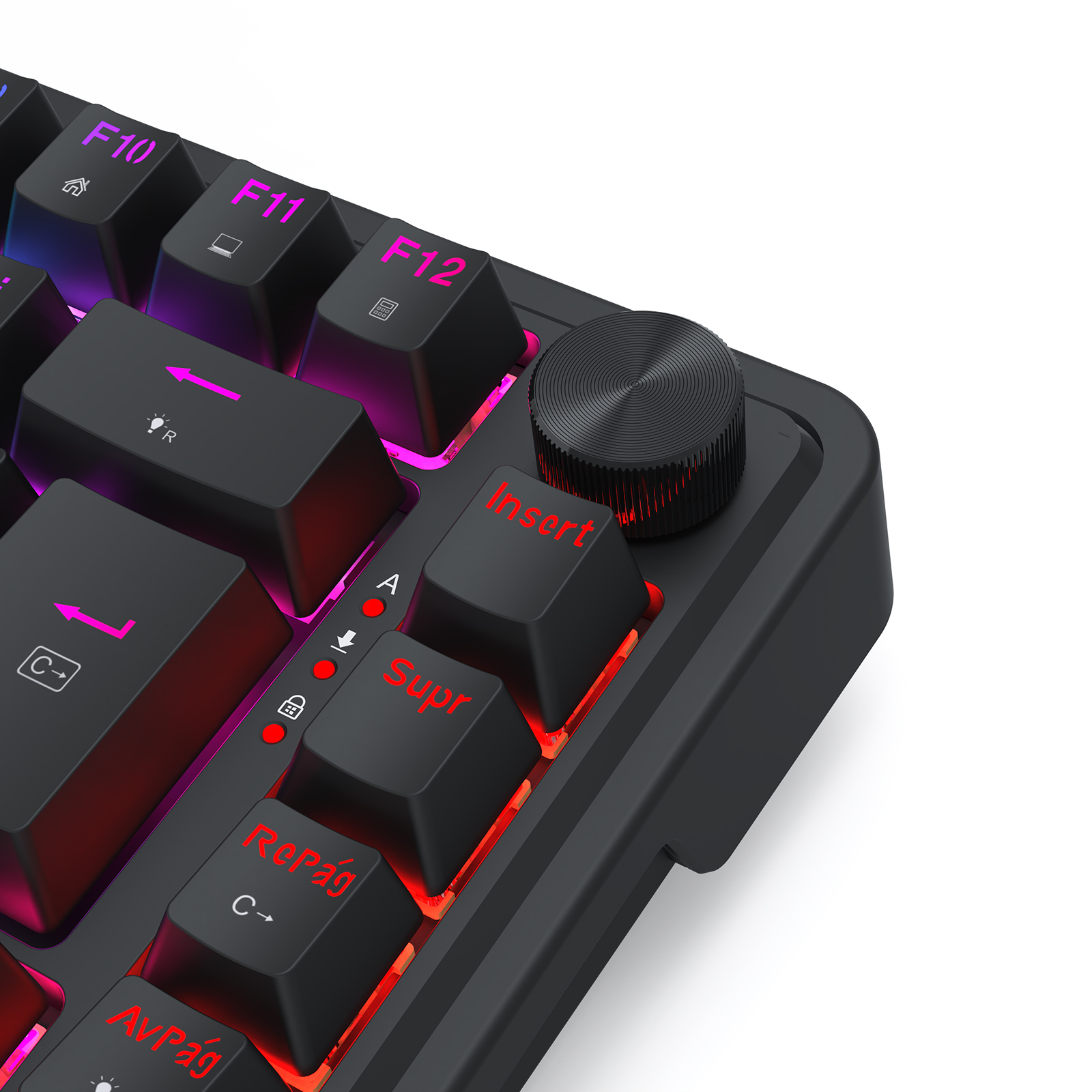 OFERTAS GAMER Redragon Teclado Magnético UCAL K673RGB-M BLACK Español Wired Magnetic ULTRAMAG EPIC Switch ETCHILE Redragon Teclado Magnético UCAL K673RGB-M BLACK Español Wired Magnetic ULTRAMAG EPIC Switch - Imagen 8