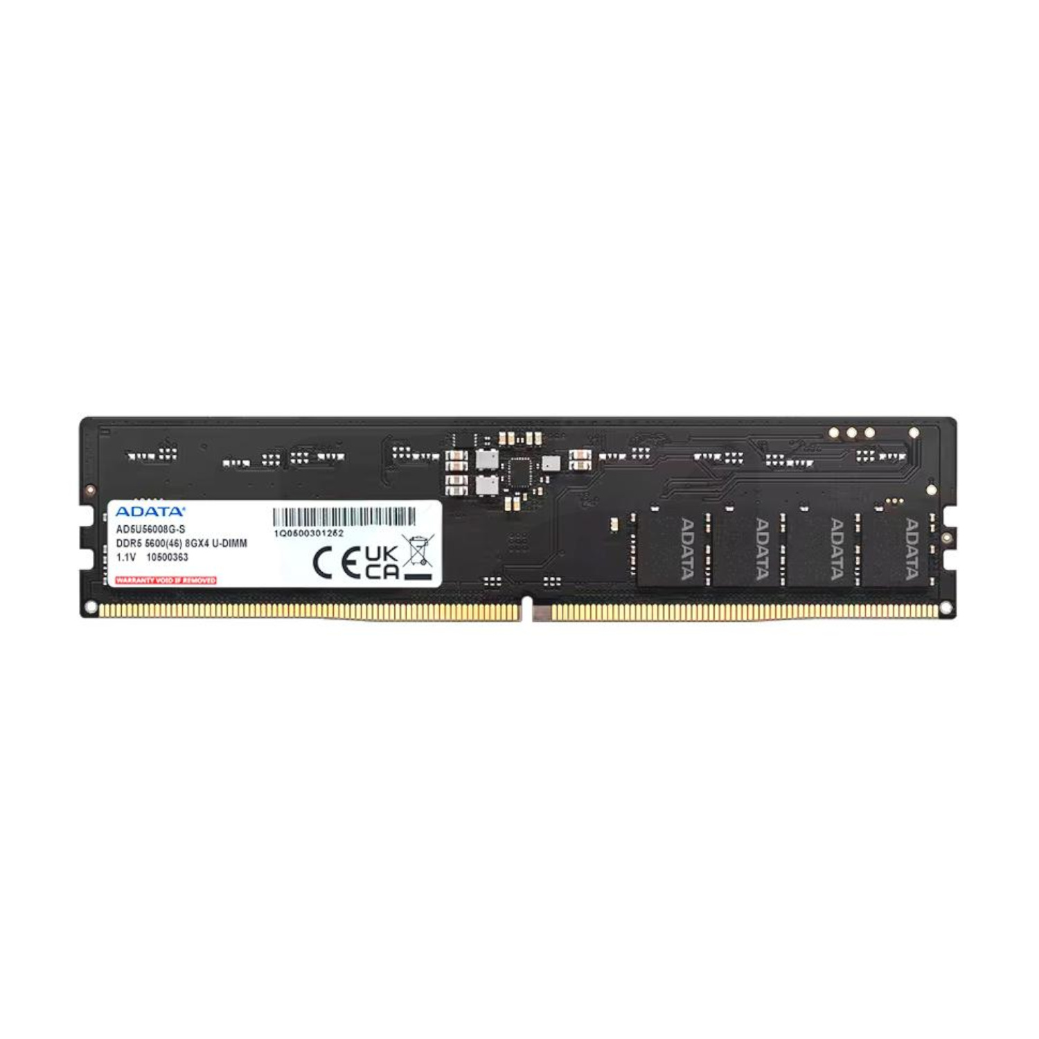 ADATA Memoria RAM 8GB DDR5 5600 (46) U-DIMM 1.1v Desktop