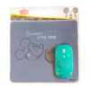 DISNEY KIT Mouse Óptico Inalámbrico y Mousepad Diseño Mickey Mouse 2