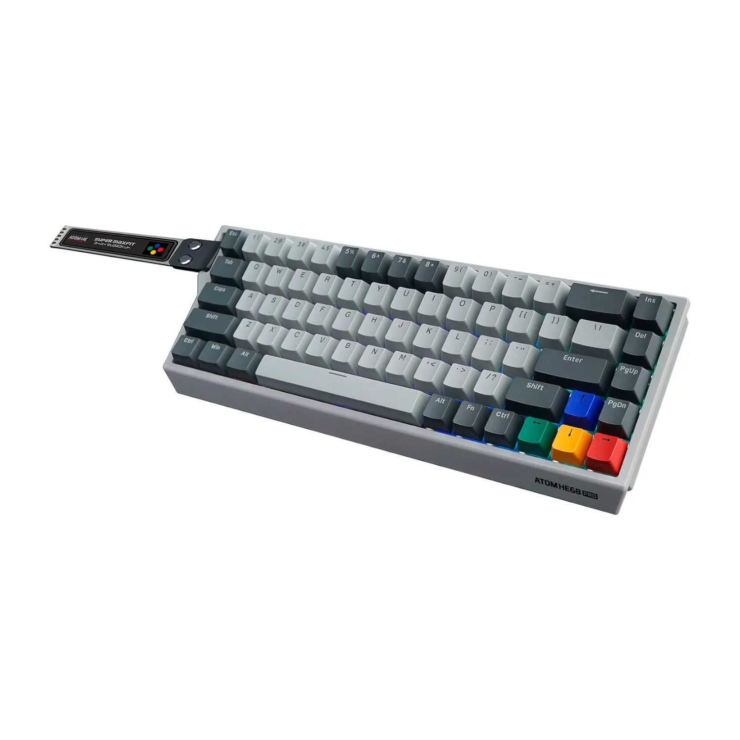 Periféricos Fantech Teclado Magético Inalámbrico MK922 ATOM HE68 PRO SuperMaxfit SW Emerald SNES ED BT/Wireless ETCHILE Fantech Teclado Magético Inalámbrico MK922 ATOM HE68 PRO SuperMaxfit SW Emerald SNES ED BT/Wireless - Imagen 14