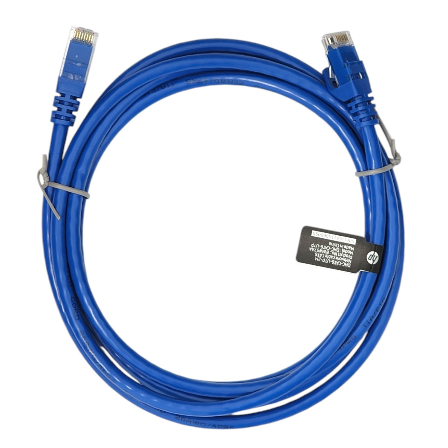 Cables de Red UTP ETH HP Cable de Red Cord CAT6 3 metros Azul ETCHILE HP Cable de Red Cord CAT6 3 metros Azul - Imagen 3