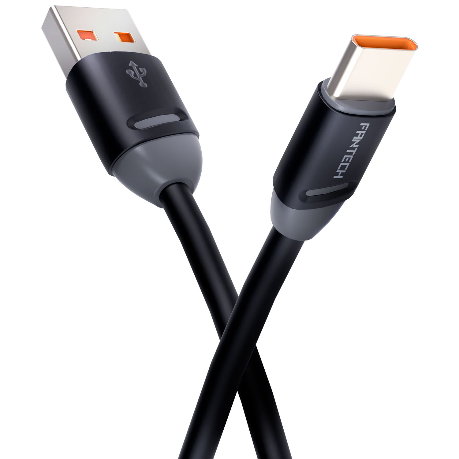Cables USB Fantech Cable USB A a USB C VibeLINK Smart Life VL2AC 1mt 3A ETCHILE Fantech Cable USB A a USB C VibeLINK Smart Life VL2AC 1mt 3A - Imagen 5