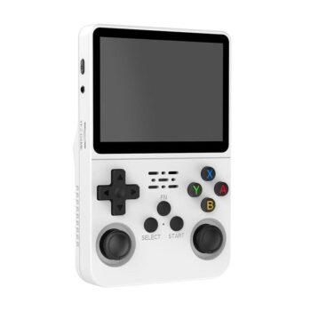 Game Console Consola Portátil Multiplataforma R36S 64GB 64bits NEO-GEO/NINTENDO/PSP/PSX/ARCADE WHITE