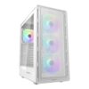 Cougar Gabinete AIRFACE Pure RGB White Mid Tower 4 Fans