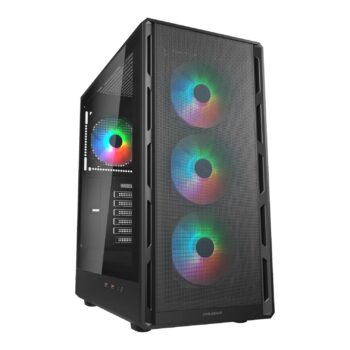 Cougar Gabinete AIRFACE Pure RGB Black Mid Tower 4 Fans