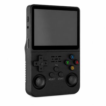 Game Console Consola Portátil Multiplataforma R36S 64GB 64bits NEO-GEO/NINTENDO/PSP/PSX/ARCADE BLACK