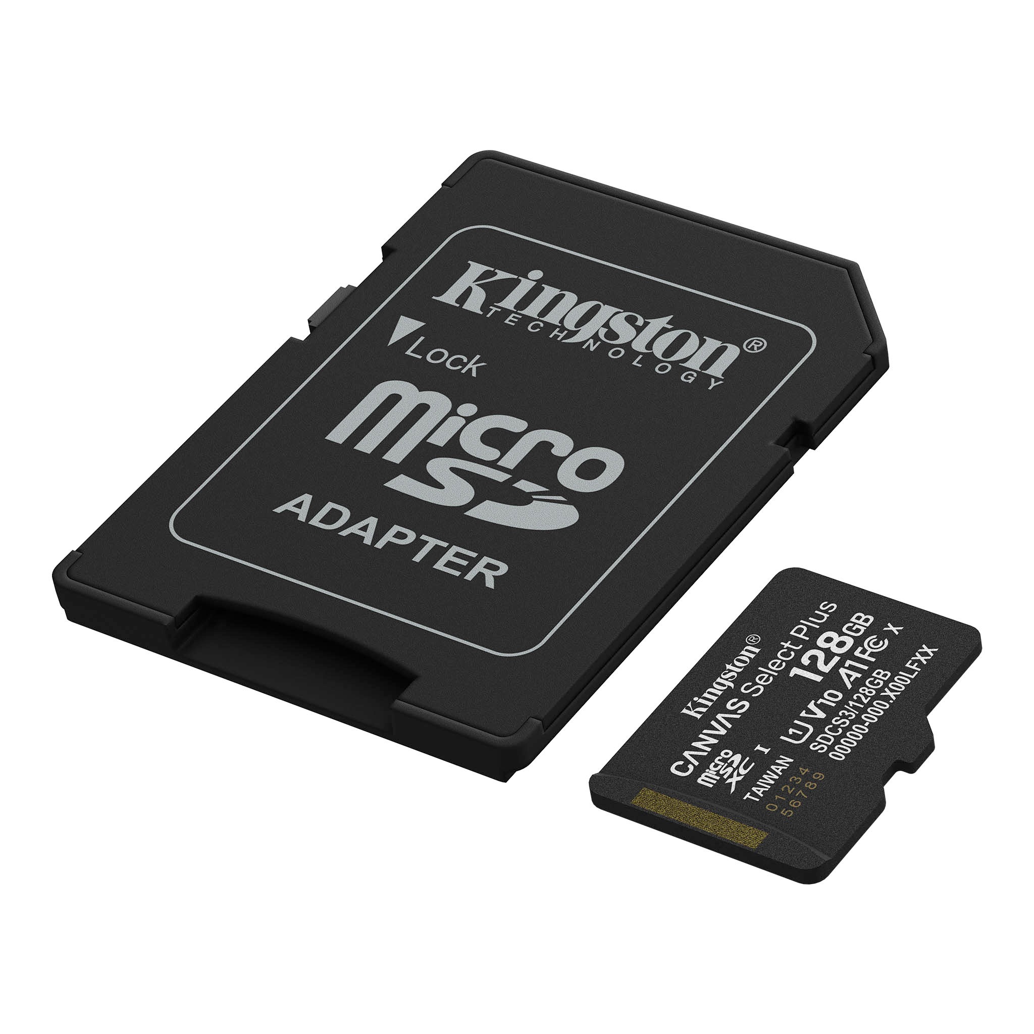 Almacenamiento y Drives Kingston Memoria Micro SD XC con Adaptador 128GB 150MB/s CANVAS Select Plus V10 A1 SDCS3/128GB ETCHILE Kingston Memoria Micro SD XC con Adaptador 128GB 150MB/s CANVAS Select Plus V10 A1 SDCS3/128GB - Imagen 2