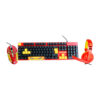 MARVEL Kit Combo Teclado/Mouse/Audífonos Iron Man 3 in 1