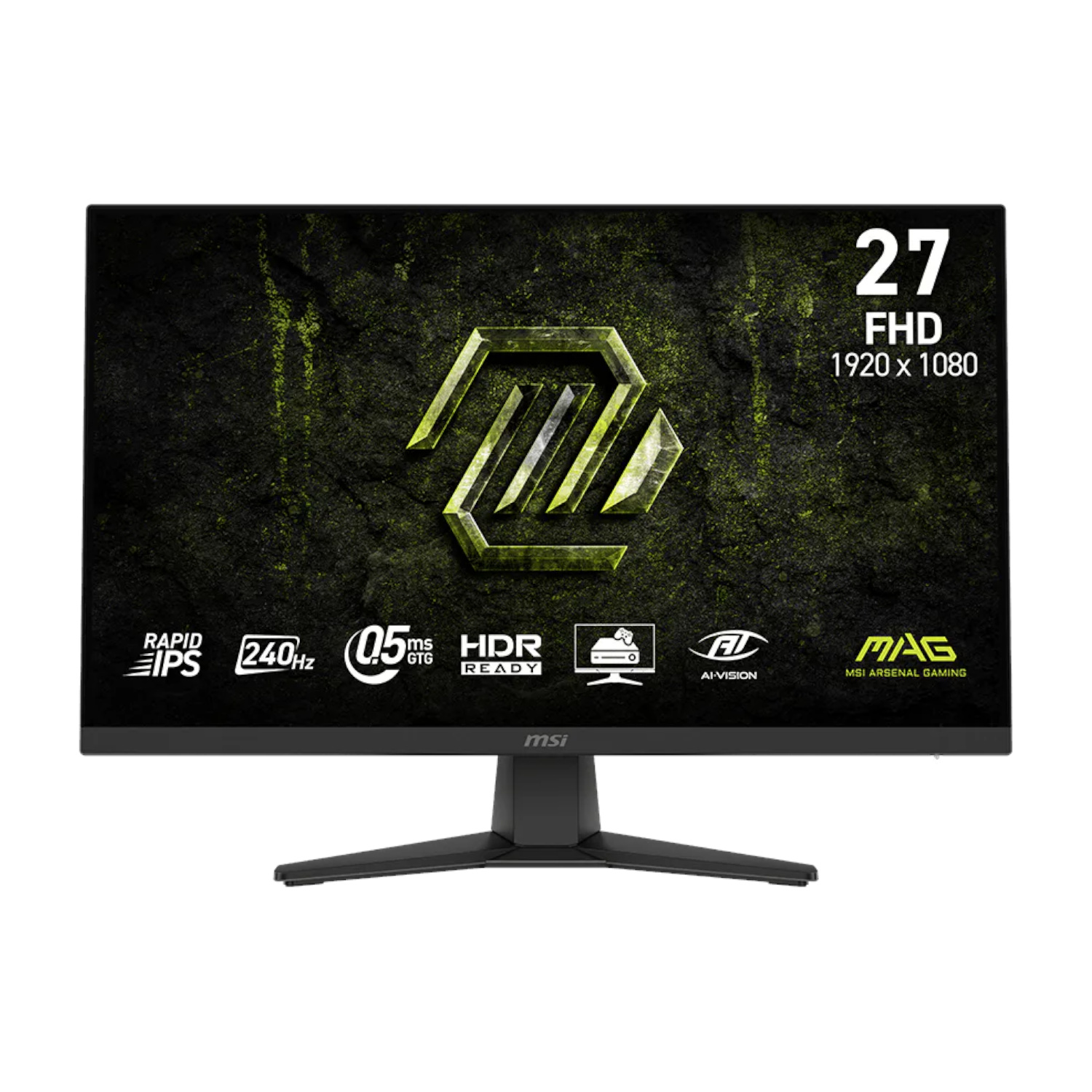 Monitores MSI Monitor Gaming MAG 272F X24 27 Pulgadas FHD 240Hz 0.5ms IPS HDR ETCHILE MSI Monitor Gaming MAG 272F X24 27 Pulgadas FHD 240Hz 0.5ms IPS HDR