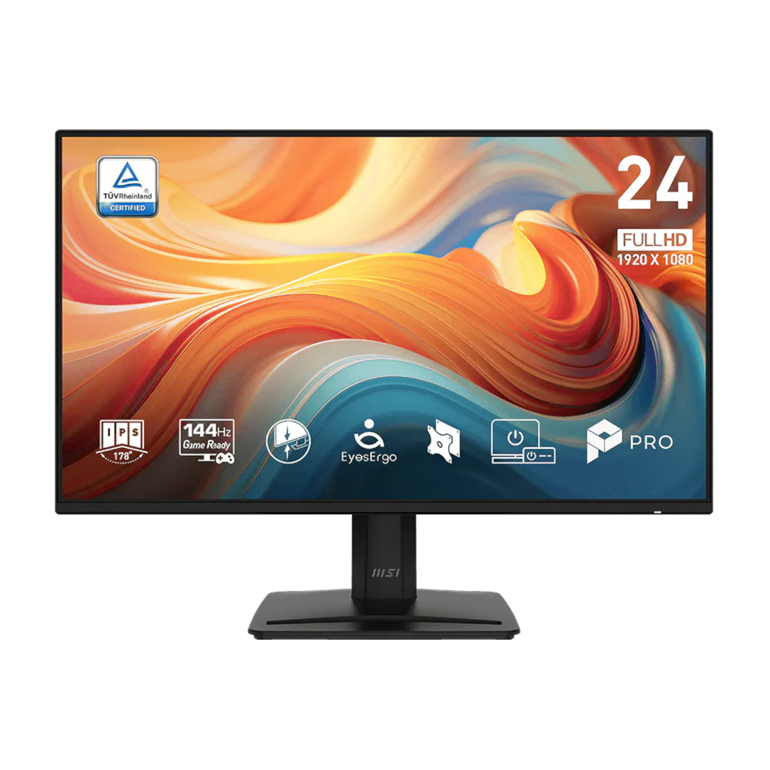 MSI Monitor Profesional PRO MP242 E14A 23.8 Pulgadas IPS 144Hz FHD