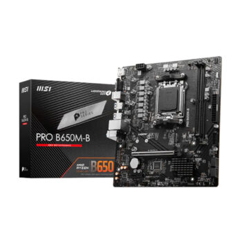 MSI Placa Madre PRO B650M-B AM5 DDR5 Series 7000/8000/9000 mATX