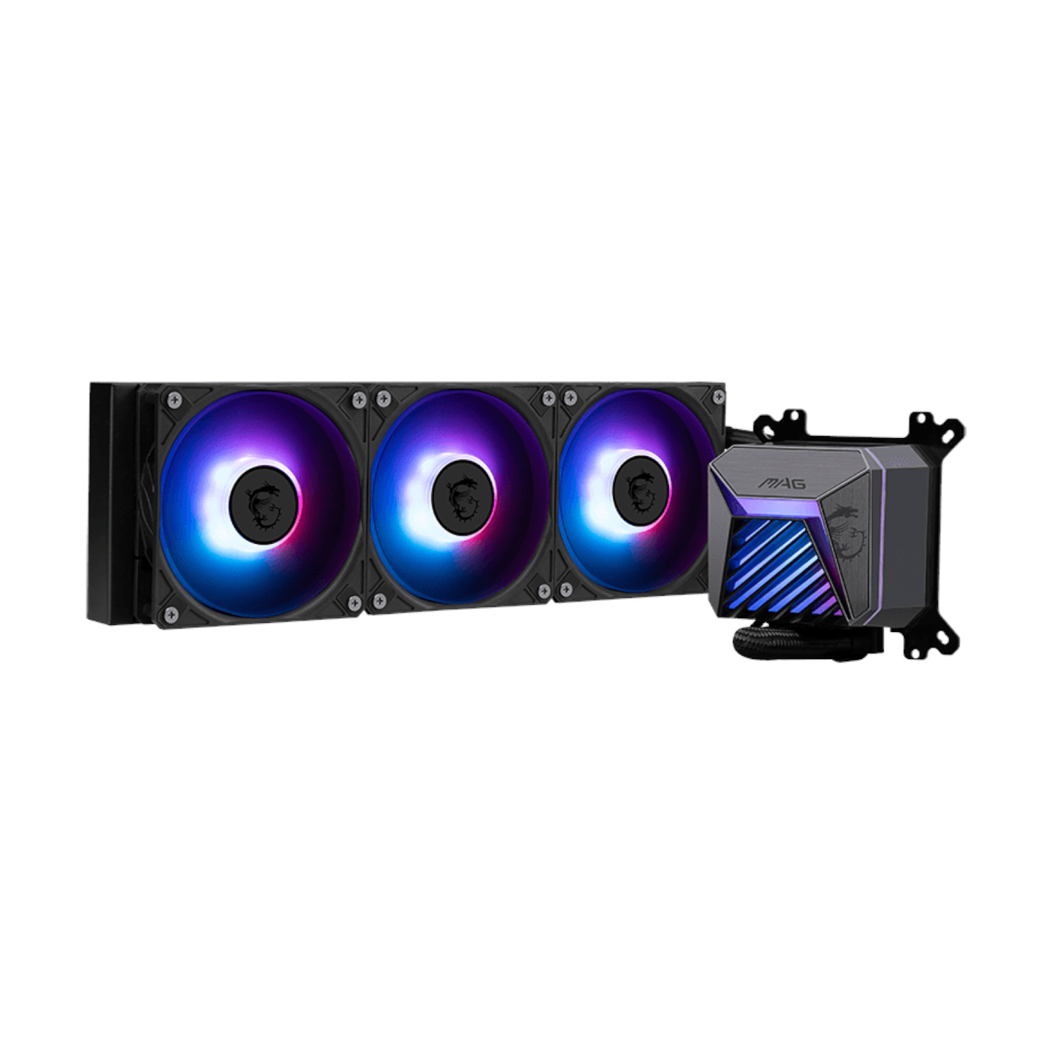 Componentes MSI Water Cooling MAG Coreliquid A15 360 BLACK ETCHILE MSI Water Cooling MAG Coreliquid A15 360 BLACK - Imagen 3