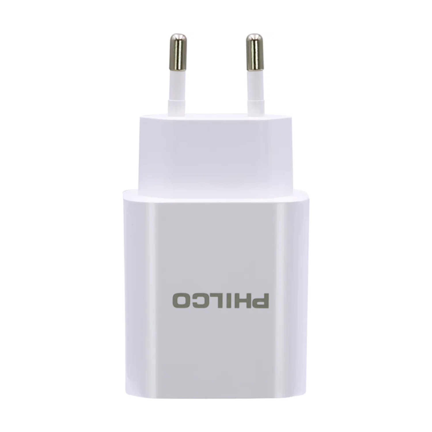 PHILCO Cargador Rápido 3.0 Tipo C USB-Type QUICK CHARGER 20W 0.6A Sin Cable - Imagen 3