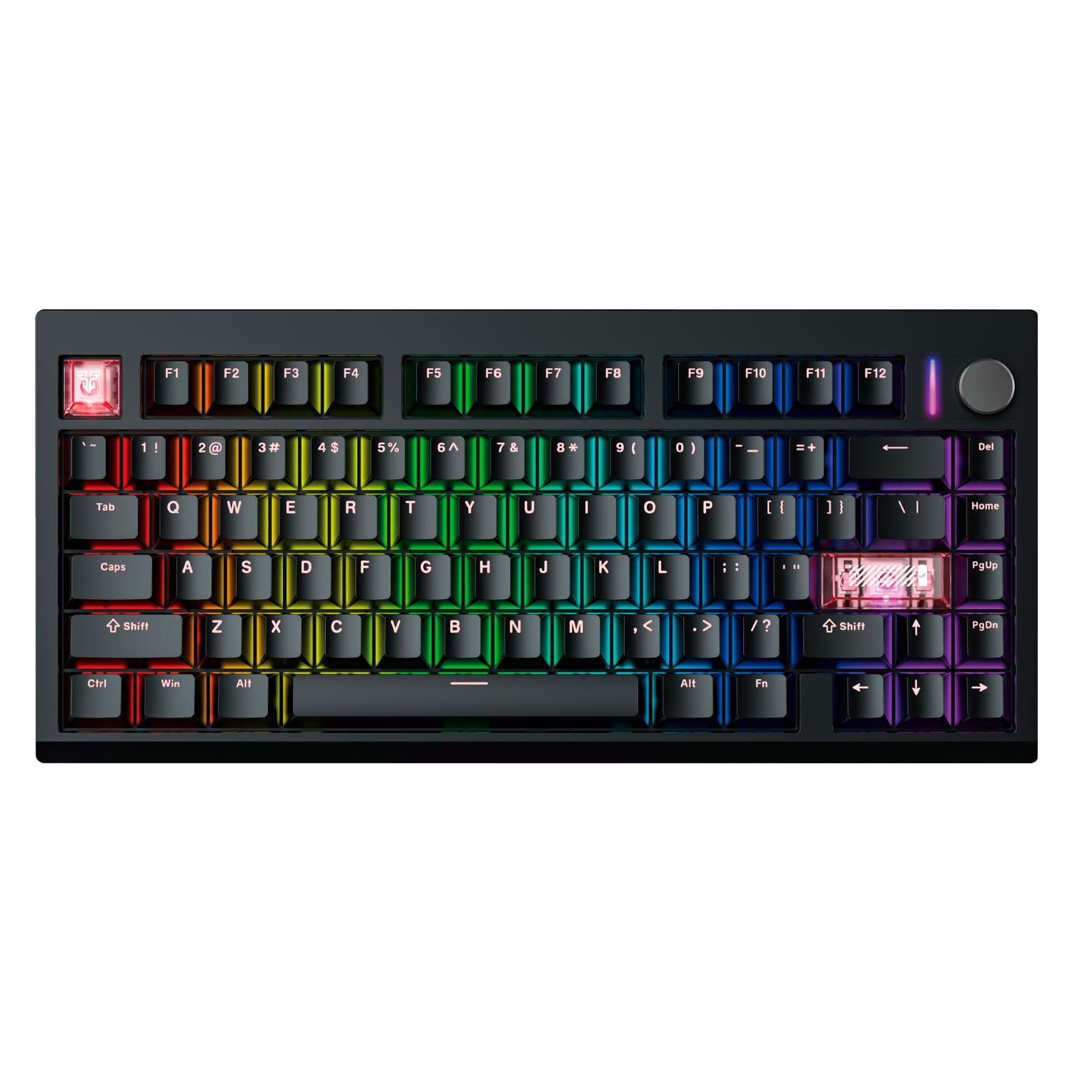 Fantech Teclado Mecánico Inalámbrico MK921 MAXFIT8 Black Switch White 3 Modos Conexión