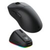Fantech Mouse Gamer Inalámbrico WG14E YARI E Black Tri-Mode 12000 dpi 70hrs Pixart 3311 58g
