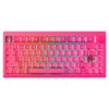 Fantech Teclado Mecánico Inalámbrico MK921 MAXFIT8 Rosie Pink Switch Brown 3 Modos Conexión